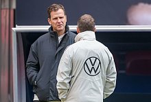 Bierhoff und Flick - Jan Woitas/dpa