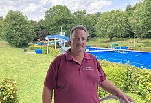 SL Aufgaben eines Schwimmmeisters im Freibad Meinberg - Cordula Gr&ouml;ne