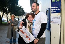 Gewinner der Jesuskind-Lotterie in Spanien - V&iacute;ctor Fern&aacute;ndez/EUROPA PRESS/dpa