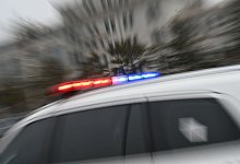 China - Blaulicht auf einem Polizeiwagen - Johannes Neudecker/dpa