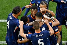 Euro 2024: Rum&auml;nien - Niederlande - Peter Kneffel/dpa