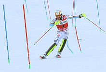 Fuhr im Slalom in Garmisch auf Platz drei: Linus Stra&szlig;er. - Karl-Josef Hildenbrand/dpa