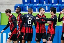 1899 Hoffenheim - Eintracht Frankfurt - Foto: Uwe Anspach/dpa