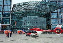 Ungl&uuml;ck am Hauptbahnhof Berlin - Thomas Frey/dpa