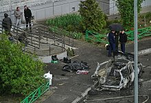 Autobombe explodiert in Russland - Uncredited/AP/dpa