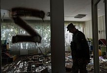 Krieg gegen die Ukraine - Evgeniy Maloletka/AP/dpa