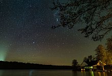 Sternenhimmel bei Nacht - Patrick Pleul/dpa-Zentralbild/dpa