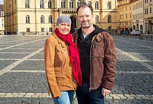 Iventa Karl und Robert Prade - Foto: Daniel Sch&auml;fer/dpa-Zentralbild/dpa