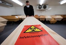 Sarg - Foto: Marijan Murat/dpa