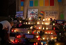 Gedenken an Malte C. in Münster - Bernd Thissen/dpa