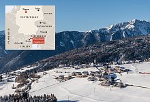 Skiort Meransen - Meransen/Hannes Niederkofler/Karte: J&uuml;rgen Schultheis