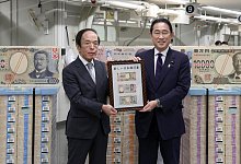 Neue Banknoten in Japan - Uncredited/Japan Pool via Kyodo News/dpa