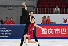 Eiskunstlauf: Grand Prix - Zhang Ziyu/XinHua/dpa