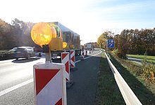 (muk) Gesperrter Rastplatz Lippesee an der A33 in Paderborn - Rajkumar Mukherjee