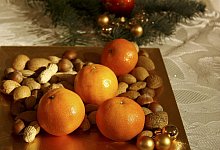 Weihnachtsteller - picture alliance / imageBROKER