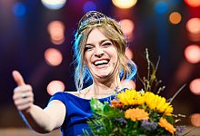 Charlotte Weihl ist die amtierende Deutsche Weink&ouml;nigin - Uwe Anspach/dpa