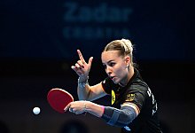 Tischtennis-Star Annett Kaufmann - Manfred Schillings/dpa