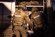 SEK-Einsatz - Boris Roessler/dpa