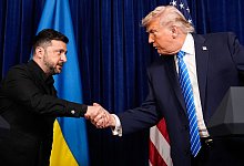 US-Pr&auml;sident Trump empf&auml;ngt Pr&auml;sident Selenskyj in Florida - Alex Brandon/AP/dpa