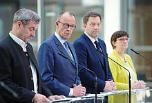 Entwicklung bei der Koalitionsbildung - Kay Nietfeld/dpa