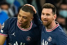 Kylian Mbapp&eacute; und Lionel Messi - Manu Fernandez/AP/dpa