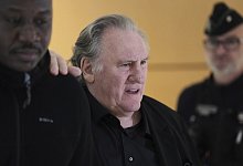 Depardieu-Prozess fortgesetzt - Aurelien Morissard/AP/dpa