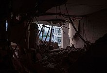 Ukrainekrieg - Kiew - Evgeniy Maloletka/AP/dpa