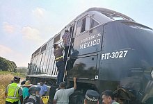 Zugungl&uuml;ck in Mexiko - Uncredited/XinHua/dpa