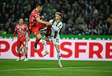 Borussia M&ouml;nchengladbach - 1. FSV Mainz 05 - Fabian Strauch/dpa