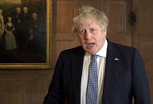 Boris Johnson muss wegen verbotener Feiern w&auml;hrend des Corona-Lockdowns ein Strafgeld zahlen. - Marc Ward/PA Wire/dpa