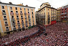 &laquo;Sanfermines&raquo;-Fest in Pamplona - Alvaro Barrientos/AP/dpa
