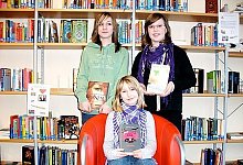 Die Bestplatzierten: Jana Paeschke (links), Georgina M. Hancy und Malena Menzel (rechts)