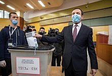 Albin Kurti - Foto: Visar Kryeziu/AP/dpa