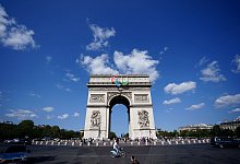 Paralympics 2024 - Arc de Triomphe - Zac Goodwin/PA Wire/dpa