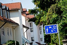 Wohnhäuser in Unterföhring - Sven Hoppe/dpa