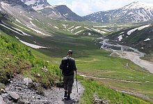 Blick auf die Greina - Deike Uhtenwoldt/dpa-tmn