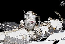 Weltraumspaziergang - Foto: Uncredited/NASA/dpa