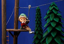 Dreharbeiten Sandmännchen - Carsten Koall/dpa