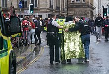 Siegerparade in Liverpool - Auto fährt in Menschenmenge - Owen Humphreys/PA Wire/dpa