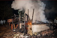 Vom Feuer zerst&ouml;rt - Christian Mathiesen