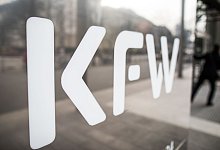 F&ouml;rderbank KfW - Foto: Frank Rumpenhorst/dpa