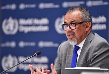 Pressekonferenz Weltgesundheitsorganisation - Lian Yi/XinHua/dpa