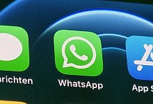 WhatsApp - Foto: Christoph Dernbach/dpa