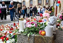 Trauerveranstaltung f&uuml;r get&ouml;tete Valeriia - Hendrik Schmidt/dpa