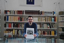 marcel-oeben-im-lesesaal - Katrin Kantelberg