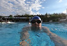 Saisoner&ouml;ffnung Freibad H&ouml;rste - Astrid Sewing
