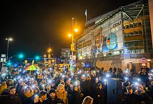 Demonstration gegen CDU - Christoph Soeder/dpa