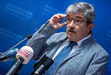 Innenminister Caffier tritt zur&uuml;ck - Foto: Jens B&uuml;ttner/dpa-Zentralbild/dpa