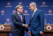 Außenminister Wadephul besucht die Türkei - Michael Kappeler/dpa