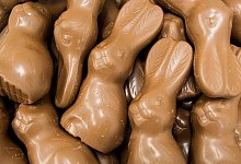 Schokoladen-Hasen - Lino Mirgeler/dpa